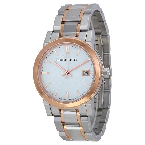 burberry women's rose gold tone stainless steel watch|Burberry Two Tone Rose Gold Stainless Steel Bracelet Ladies .